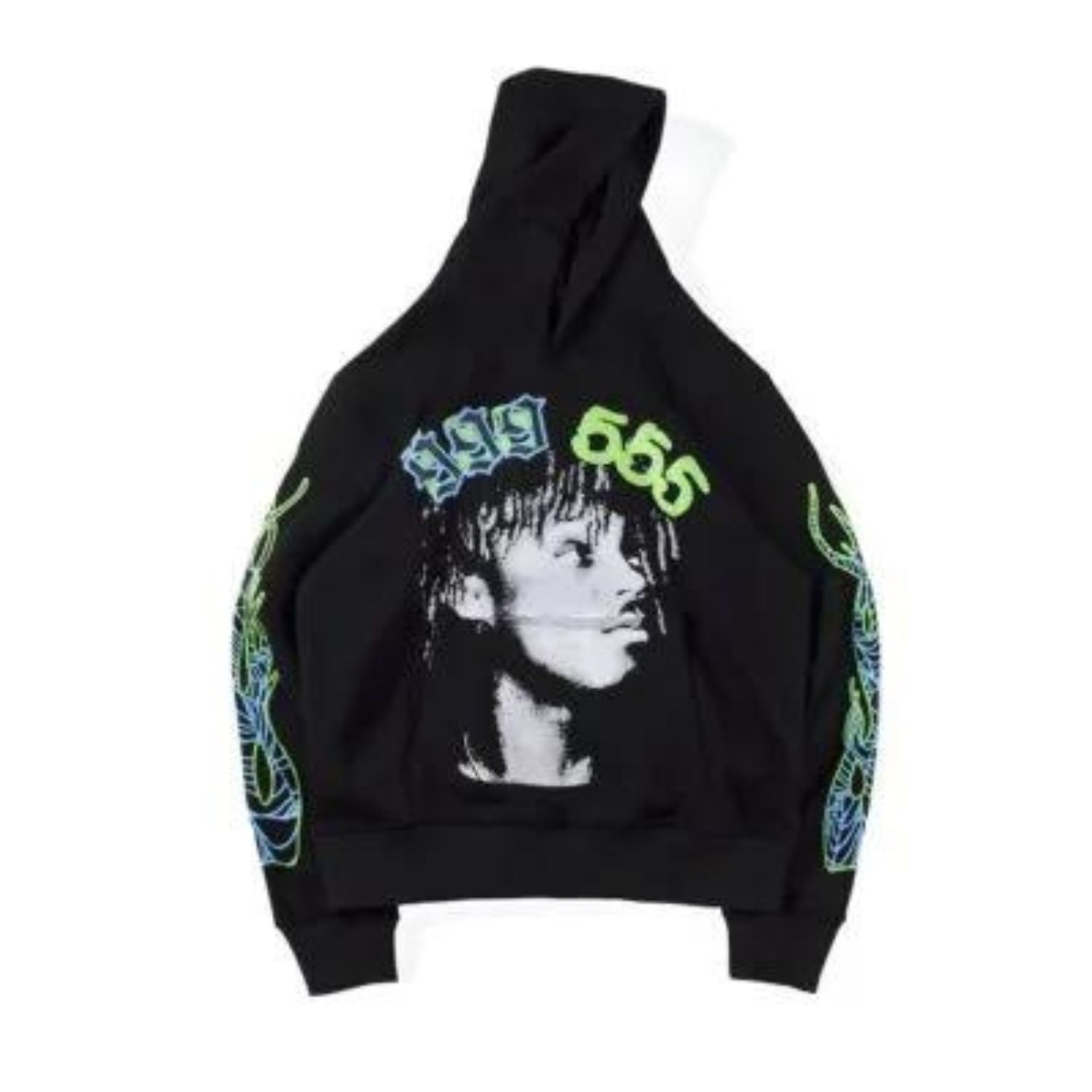 Sp5der Young Thug 555 Hoodie Brown